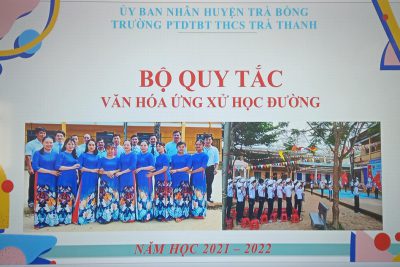 Xây dựng văn hóa ứng xử trong trường học