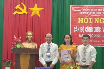 Hội nghị Cán bộ Viên chức – Công chức năm học 2020 – 2021.