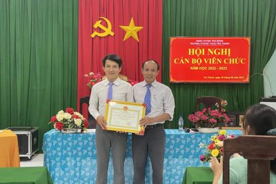 Hội nghị cán bộ viên chức năm học 2022– 2023.