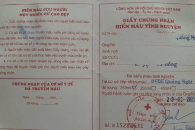 GIÁO VIÊN TRƯỜNG PTDTBT THCS TRÀ THANH TÍCH CỰC THAM GIA HIẾN MÁU TÌNH NGUYỆN